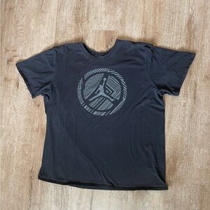 Vintage 90s Jordan Black Graphic T-Shirt size XXL